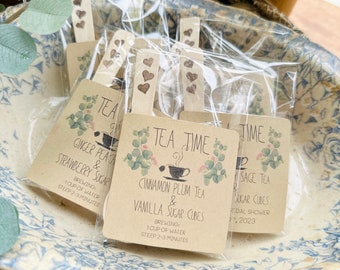 Tea Time party favors (10 favors)