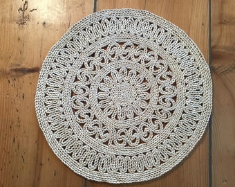 Maize straw mat / strawcarpet 60cm Diameter 3rings