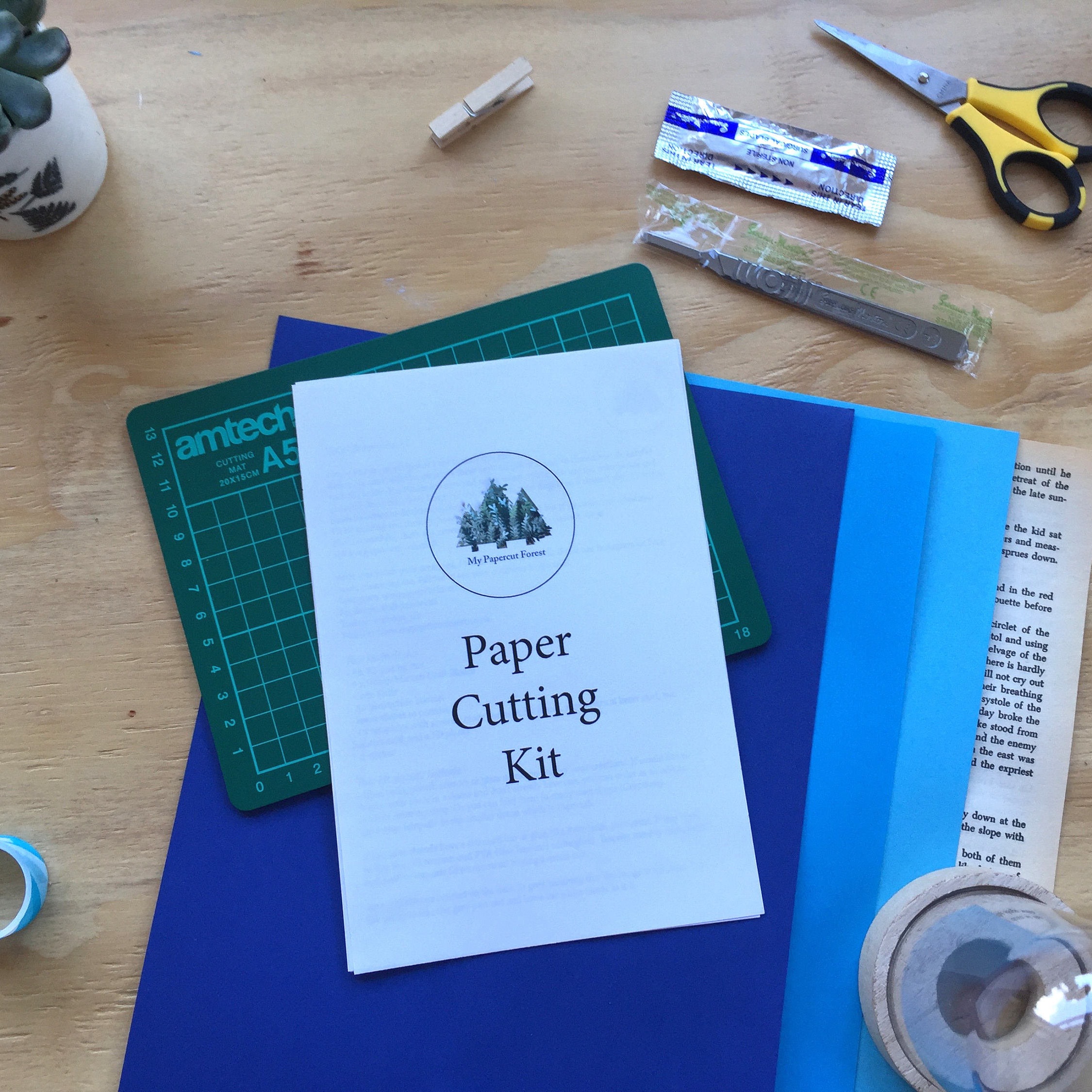 Adult DIY Craft Kit, Nautical Paper Craft Kit, Paper Cutting Kit -   Sweden