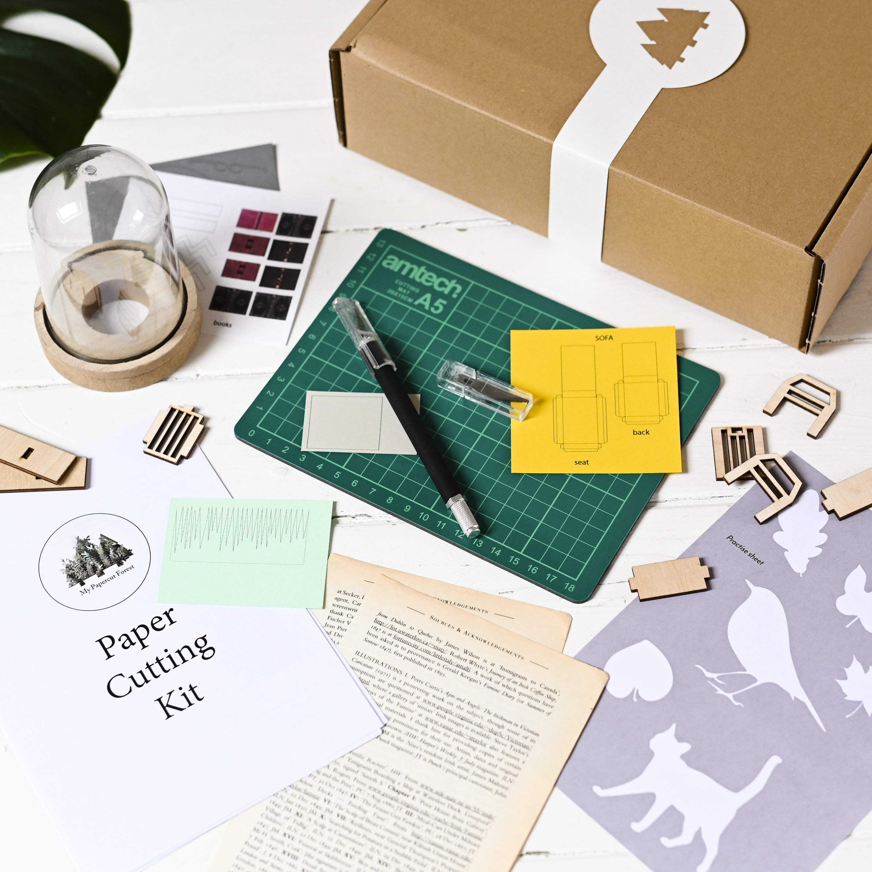 DIY library craft kit, adult craft kit