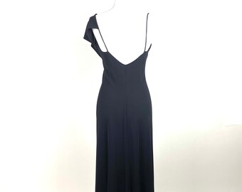 Low back maxi dress with straps