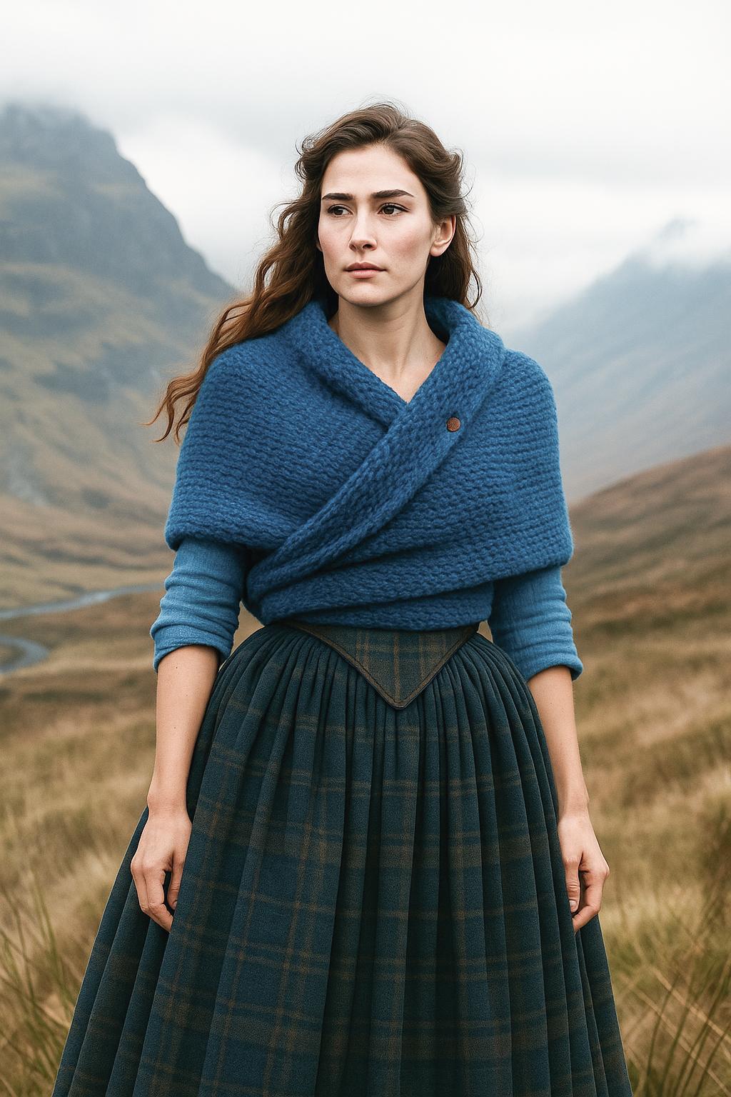 écharpe anglaise motif tartan écossais mixte douce légère chaude laine