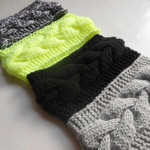 Knit Cable Headband  Ear Warmer Head Warmer Choose Color