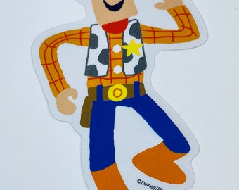 Cowboy Woody toy story/ mickey / Pixar / laptop sticker / cell phone sticker / hydroflask water bottle decal / Disney souvenir