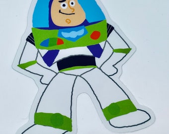 Space man Buzz lightyear toy story / mickey / Pixar / laptop sticker / cell phone sticker / hydroflask water bottle decal / Disney souvenir