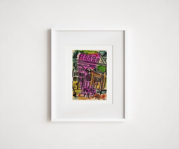 Lancaster Central Market - Print and Framed - Pennsylvania Travel Lancaster Market