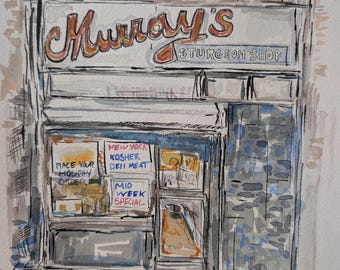 Original Murray's Sturgeon Shop  - Classic Upper West Side New York City