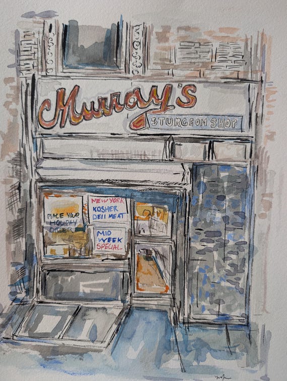 Original Murray's Sturgeon Shop  - Classic Upper West Side New York City