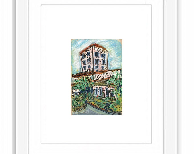 Cloister's Museum - Print and Framed - New York City Uptown Museums Inwood Fort Tryon Park