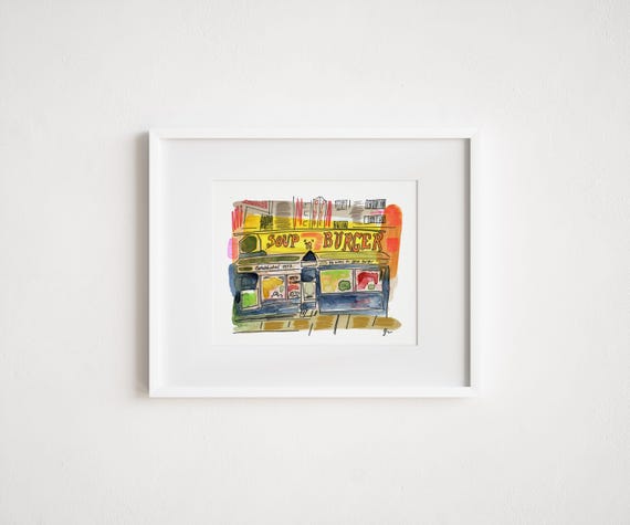 Cozy Soup and Burger: Diner New York City Broadway