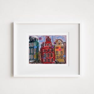 Gamla Stan Stockholm Print: Stortorget Square Travel Illustration