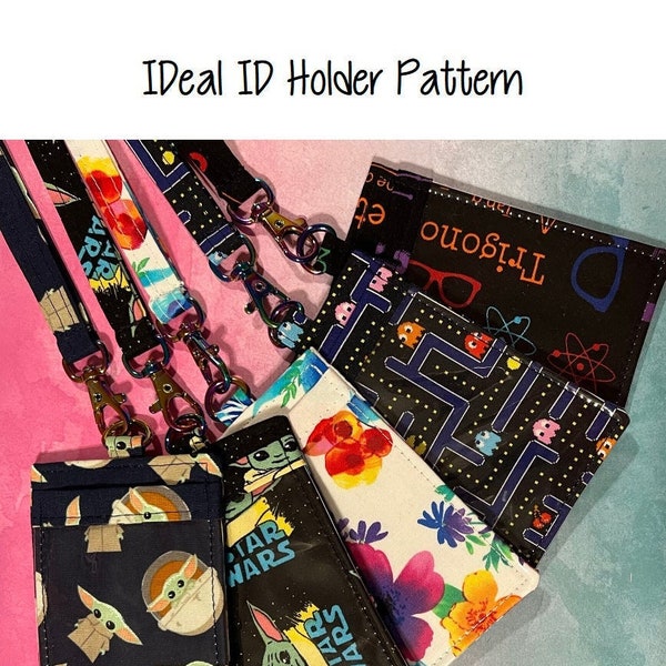 IDeal ID Holder PDF Pattern plus Bonus IDeal Document/Vaccination Card Holder Pattern