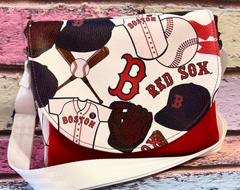 NEW* NE Baseball Sweet Pea Saddle Bag Red Sox