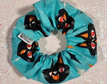 PS Scrunchies Vintage Halloween Kitty