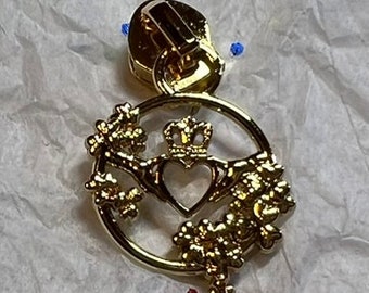 NEW* Golden Claddagh #5 Zipper Pull *Set of 4*