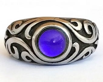 Runes of Fortune - Mood Ring - 6 mm - Stainless Steel - Limited Edition - High Quality