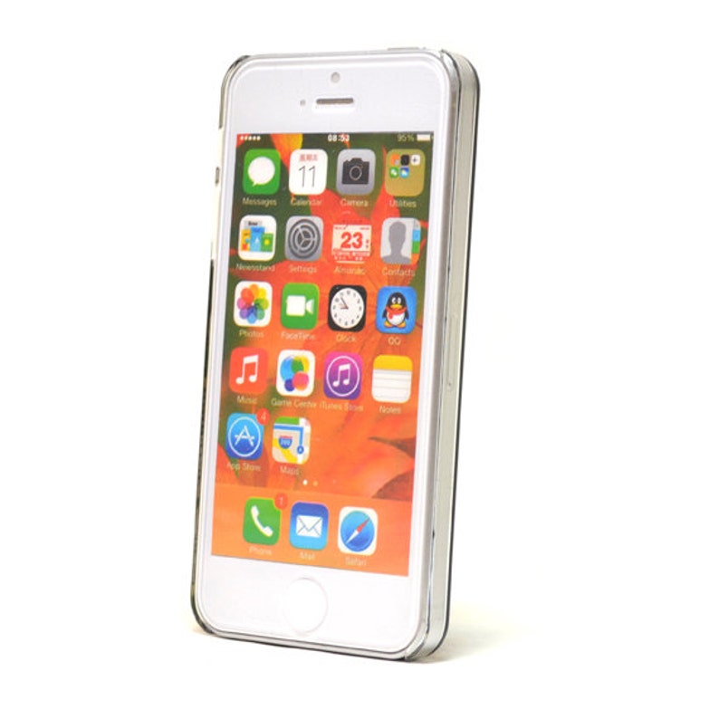 CLRB5 Bamboo iPhone 5 Case Bamboo iPhone 5S Clear Case Free Shipping US