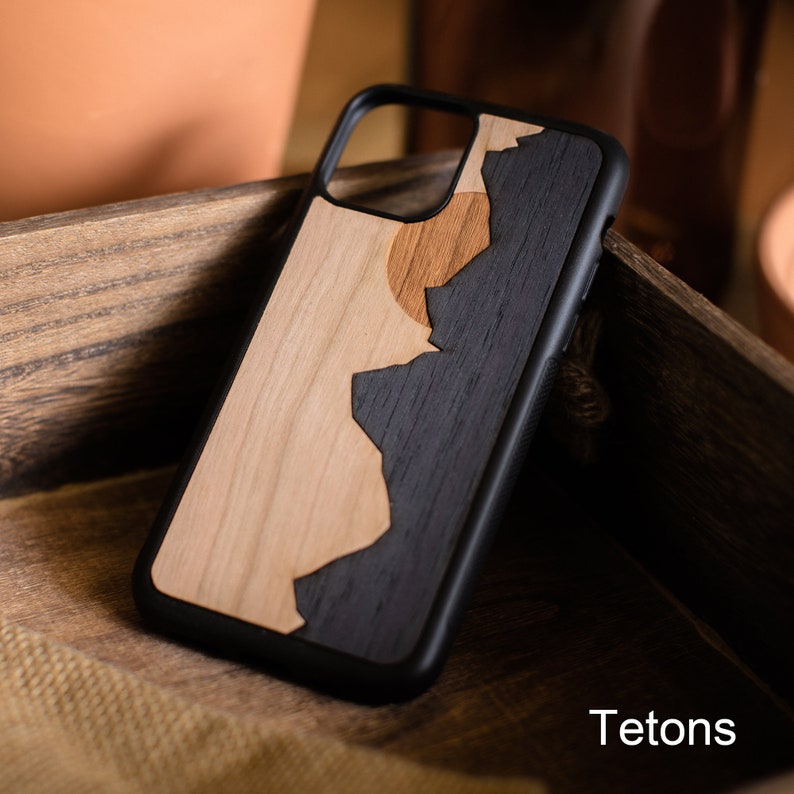 IPhone SE Wood Case Real Wood iPhone SE 2020 Phone Case Etsy