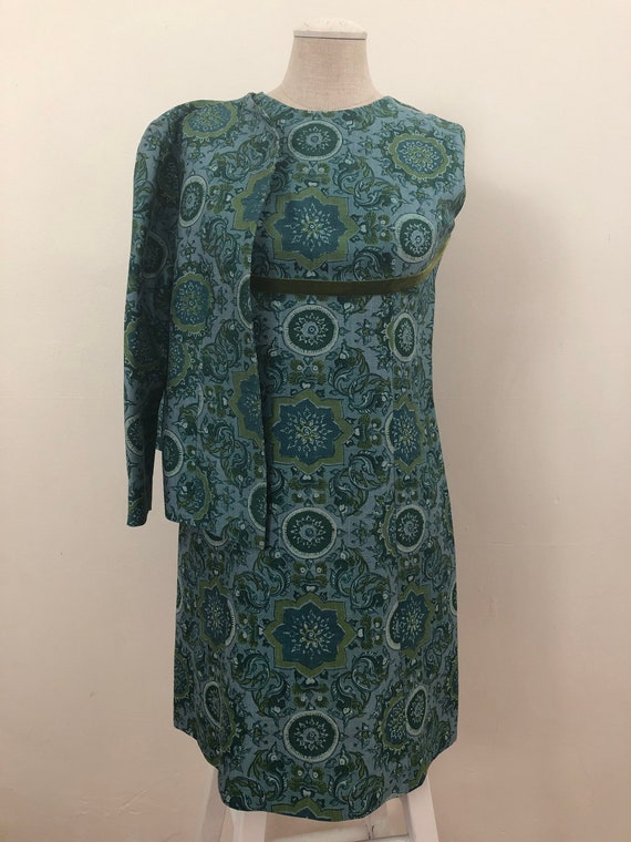 Petite 60's dress and jacket set