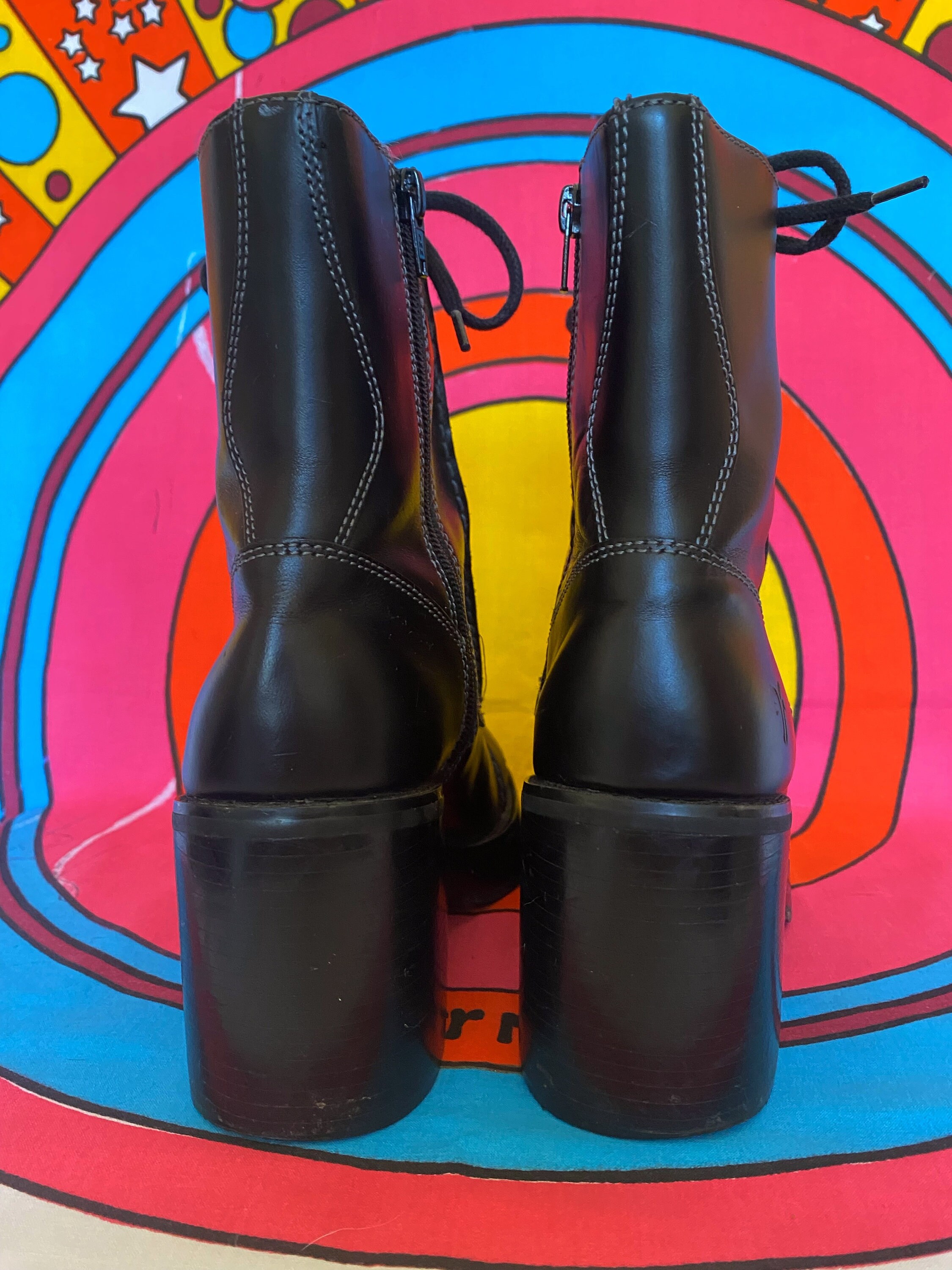 frye villager lace boots