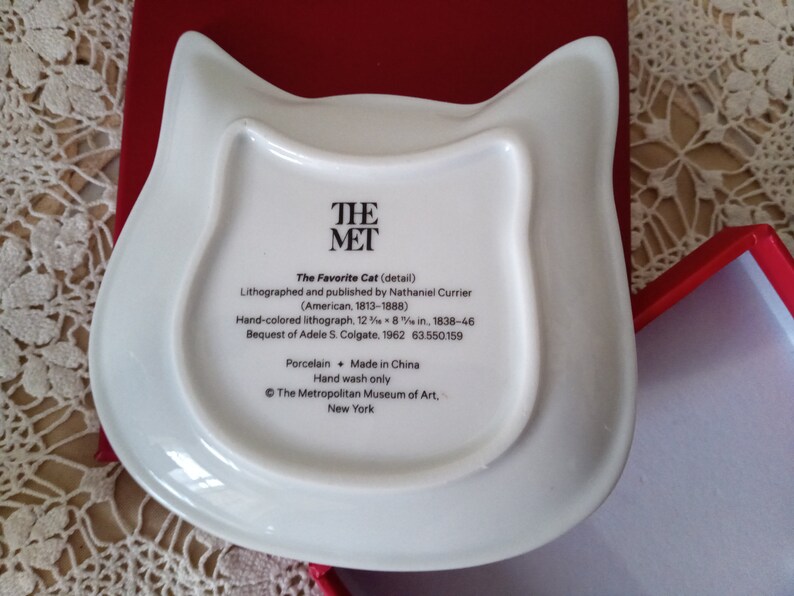Favorite Cat Trinket Dish Boxed