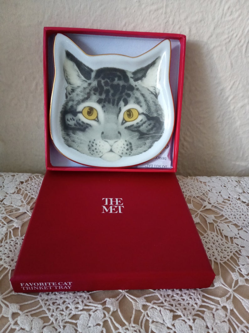 Favorite Cat Trinket Dish Boxed