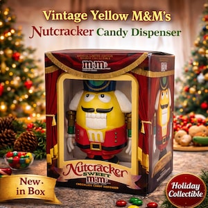 M&m Nutcracker Dispenser - Etsy