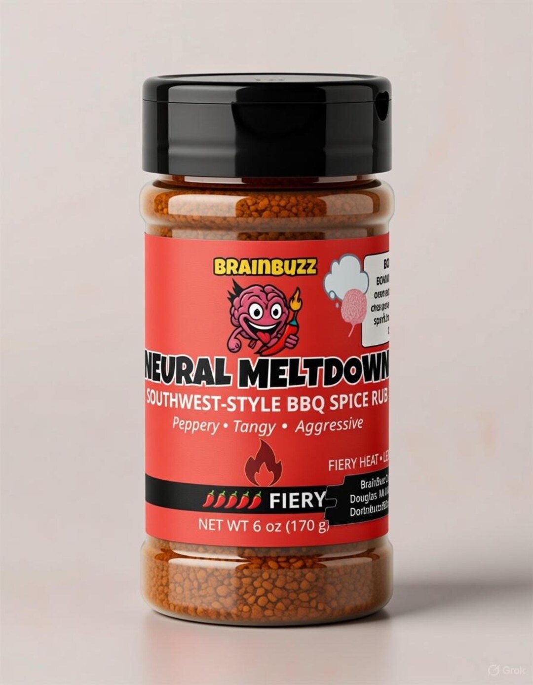 Southwest-style BBQ Rub – 6 oz Fiery Heat (5/5) – Small-batch Artisan ...