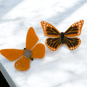 Schmetterling Magnet, Fusingglas