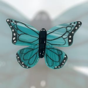 Schmetterling Magnet, Fusingglas