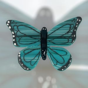 Schmetterling Magnet, Fusingglas