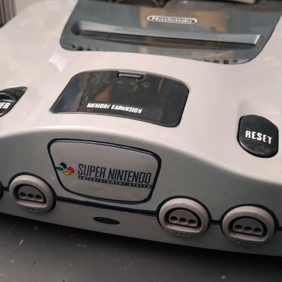 Custom Nintendo N64 SNES Themed Console NTSC or PAL Made to Order - Etsy