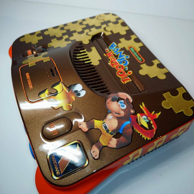 Custom BanjoKazooie N64 console made to order Etsy