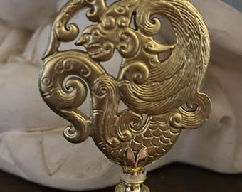 Chinoiserie Lamp Finial Asian Decorative Lighting Accessory