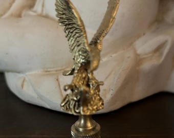 Eagle Lamp Finial Petite Decorative Lighting Accessory