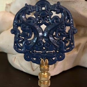 Chinoiserie Lamp Finial Asian Decorative Lighting Accessory