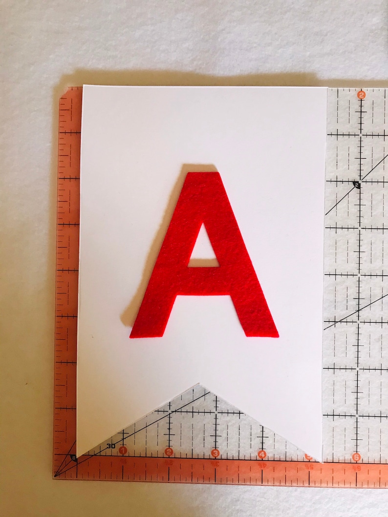 3.5 inch Felt Alphabet Upper Case Letters Die Cut Felt Etsy