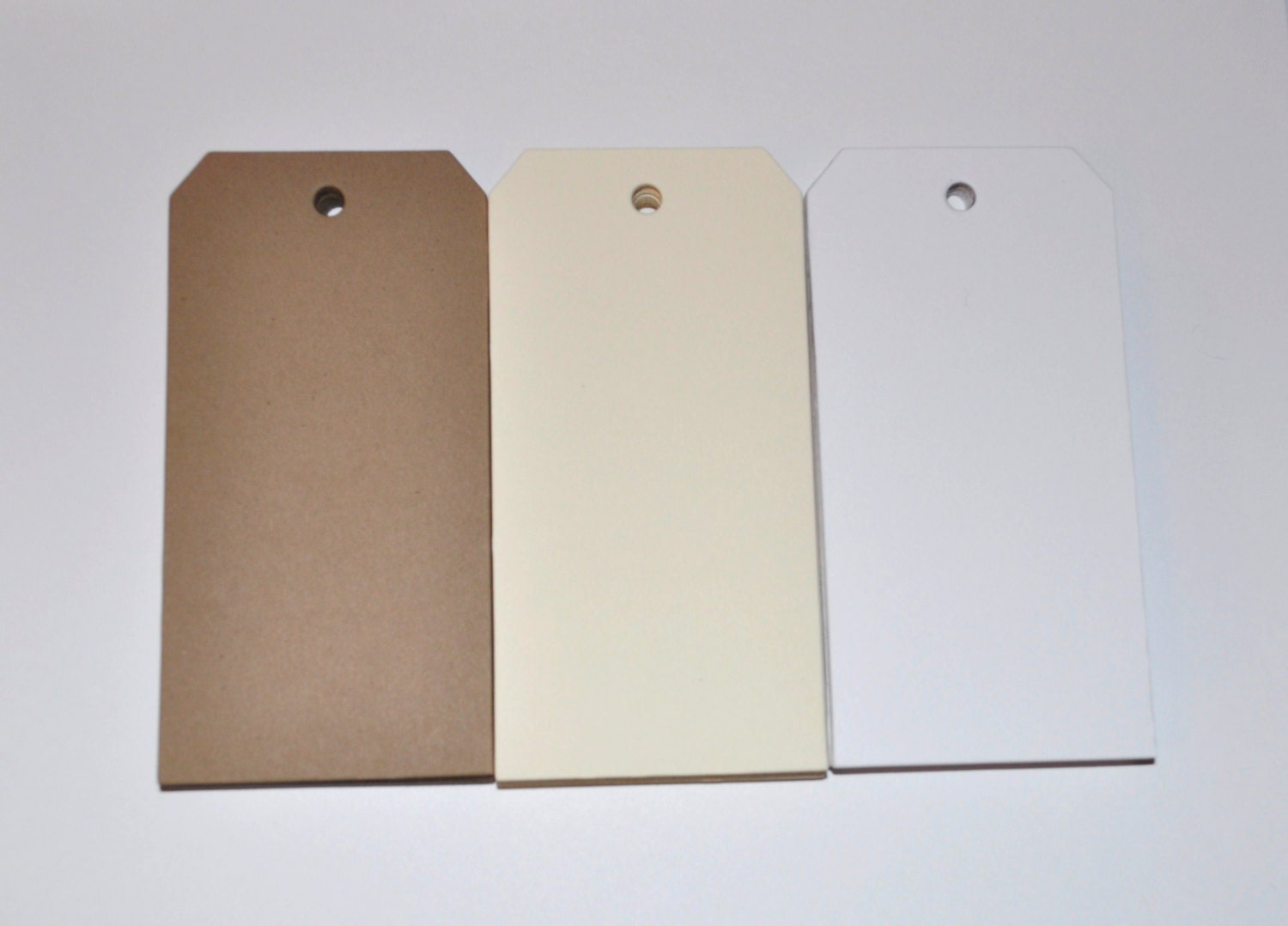 50 Extra Large Luggage tag Kraft tags 2 3/8 inch x 4 6/8 Etsy