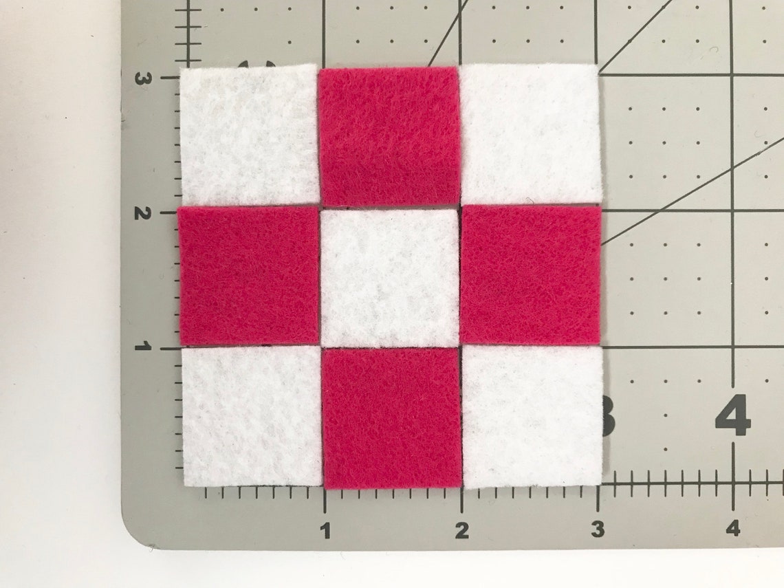 Felt Squares 1 1.5 2 2.5 Squares Etsy