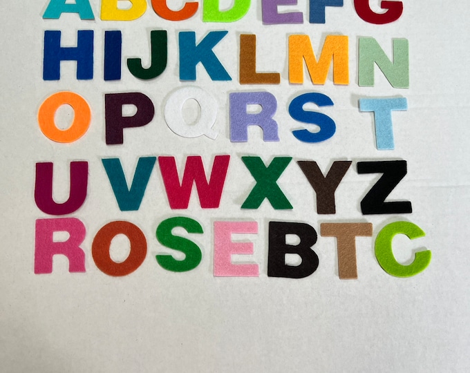 Iron on Felt Numbers 3 Felt Numbers Felt Iron on Etsy