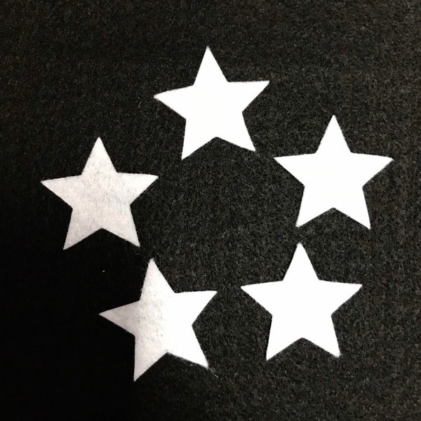 Die Cut Felt Stars Etsy