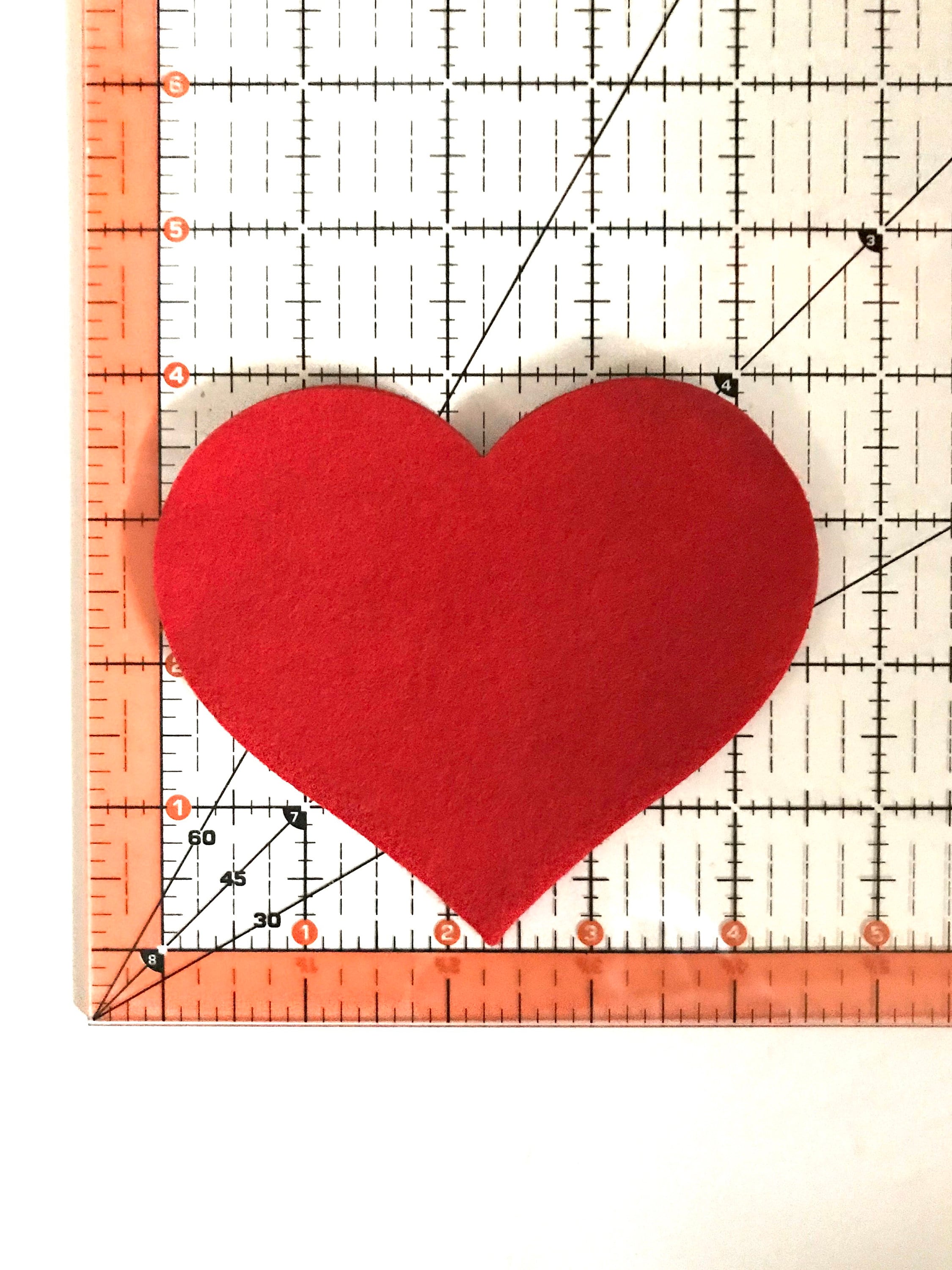 Red Heart Cutouts (9 Count) - Paper