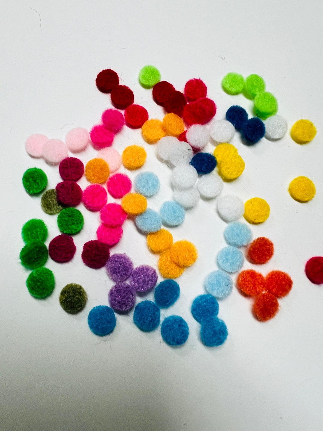 Mini Felt 100 Tiny Felt Circles, 1/4