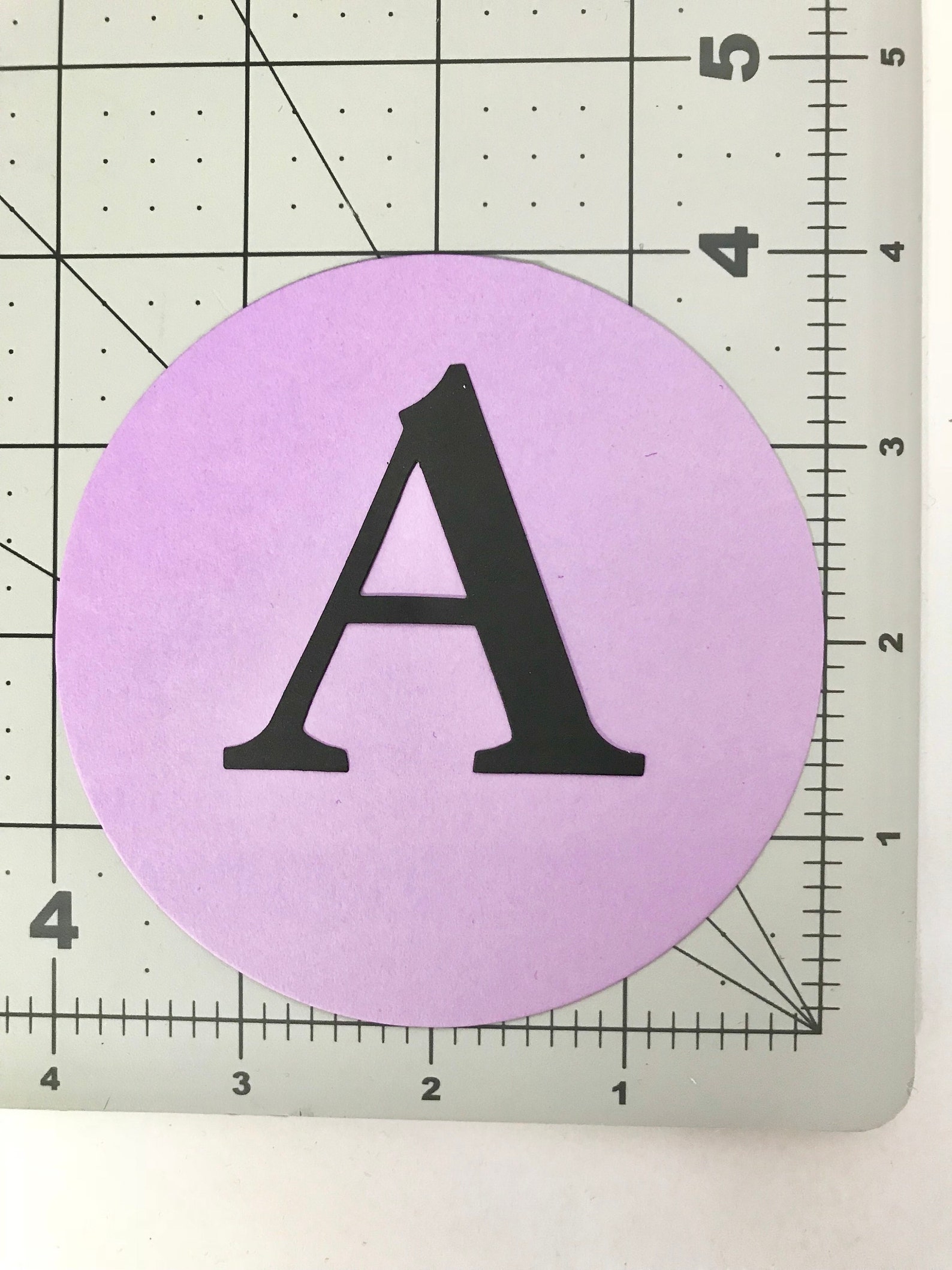 Die Cut Circles 3/4 4 Circles Cardstock Etsy