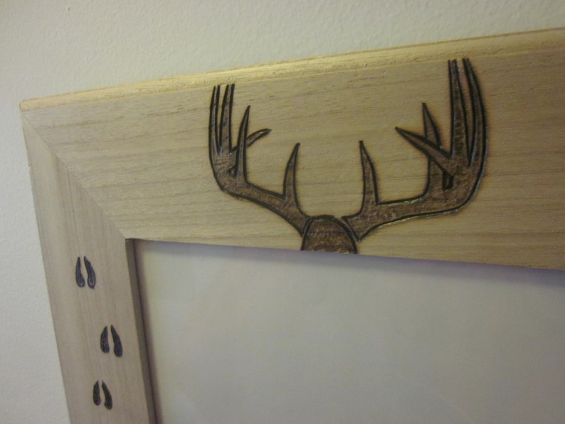 Deer Hunting //// First Elk //// Photo Frame //// Picture Frame //// Custom Engraved