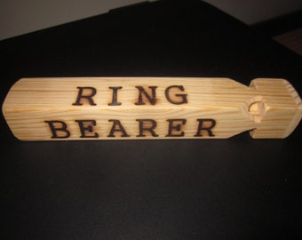 Ring Bearer Gift Personalized Train Whistle wooden toy gift custom you choose name Choo Choo name year and ring bearer