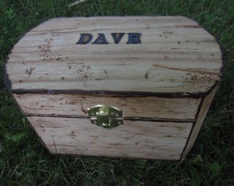 Personalized Pyrography Distressed Boxes. Grooms man Wedding party gifts. Names Dates Quotes.