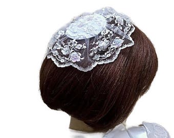 #A3 FLOWER GARLAND Beach Hat Cloth Head Deco Wedding Belt Floral Rose Girlande 