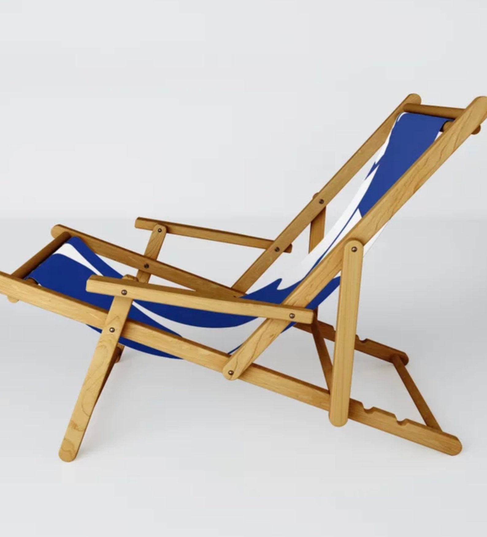 Blue Hawaii Sling Chair Outdoor Furniture Beach Chair Etsy