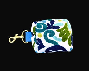 Handgemaakt oordopjesetui met ritssluiting en clip – voor AirPods, sleutelhangers, portemonneetjes, reistasjes, oordopjesetui